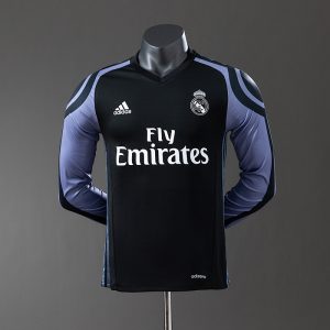 Real Madrid 16/17 Third Long Sleeve Player Version Retro Jersey