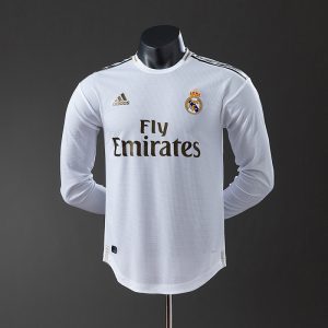kb-212823521-1 Real Madrid 1920 Home Long Sleeve Player Version Retro Jersey