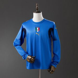kb-212827054-1 Italy 2006 Home Long Sleeve Retro Jersey