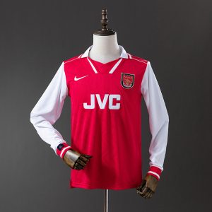 kb-213002643-1 Arsenal 96/97 Home Long Sleeve Retro Jersey