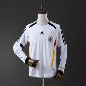 Germany 2006 Home Long Sleeve Retro Jersey