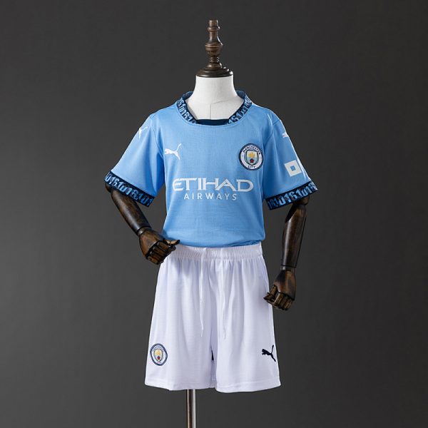 Manchester City 24/25 Home Kids Kit