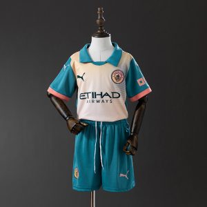 Manchester City 24/25 Fourth Kids Kit
