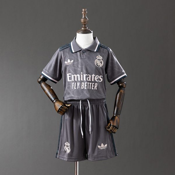 Real Madrid 24/25 Third Kids Kit