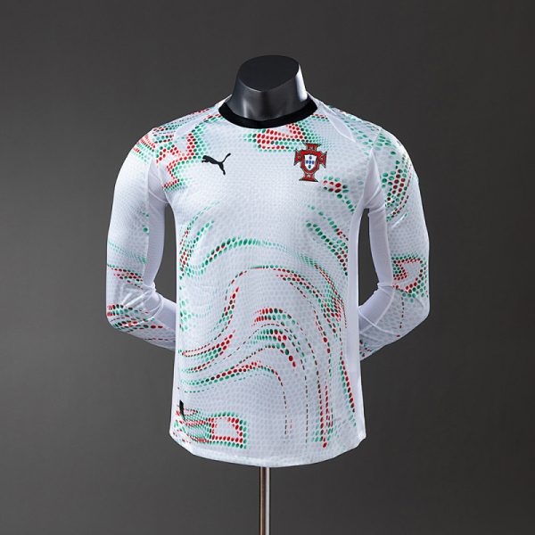 Portugal 2025 Away Long Sleeve Player Version Jersey