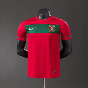 Portugal 2010 Home Player Version Retro Jersey