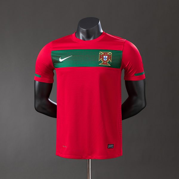Portugal 2010 Home Player Version Retro Jersey