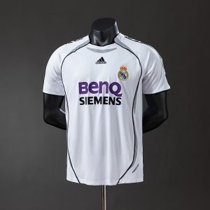 Real Madrid 06/07 Home Player Version Retro Jersey