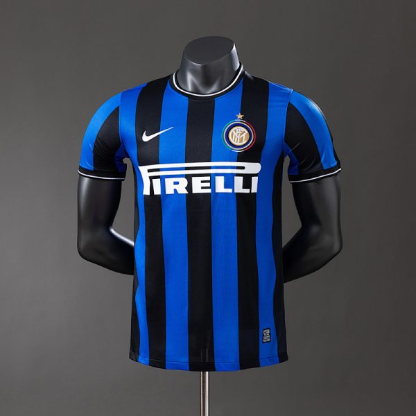 Inter Milan 09/10 Home Player Version Retro Jersey