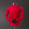 Portugal 2010 Home Long Sleeve Player Version Retro Jersey