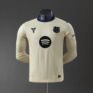 Barcelona 25/26 Away Long Sleeve Player Version Jersey