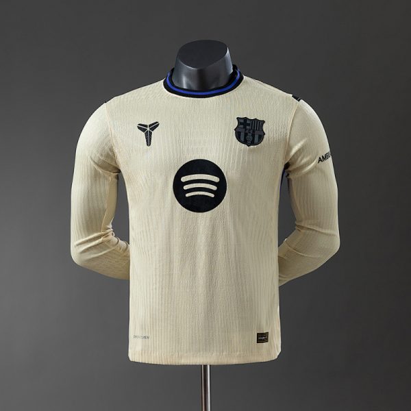 Barcelona 25/26 Away Long Sleeve Player Version Jersey