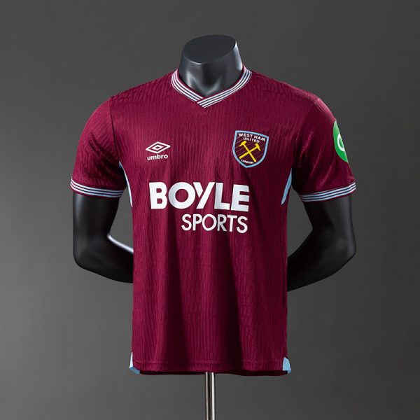 West Ham United 25/26 Home Player Version Jersey