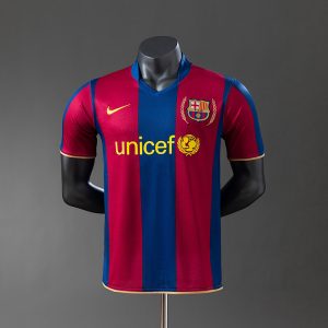 kb-213376381-1 Barcelona 07/08 Home Player Version Retro Jersey