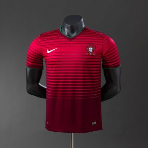 Portugal 2014 Home Player Version Retro Jersey