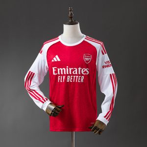 kb-213385318-1 Arsenal 25/26 Home Long Sleeve Jersey