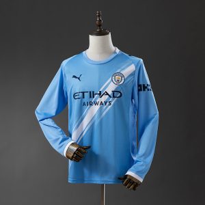 kb-213386428-1 Manchester City 25/26 Home Long Sleeve Jersey