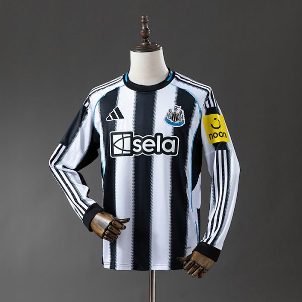 Newcastle United 25/26 Home Long Sleeve Jersey