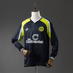 kb-213795664-1 Dortmund 95/96 Away Long Sleeve Retro Jersey