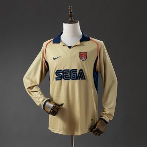 kb-213795666-1 Arsenal 01/02 Away Long Sleeve Retro Jersey