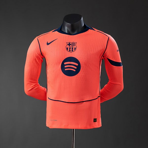 Barcelona 25/26 Third Long Sleeve Player Version Jersey