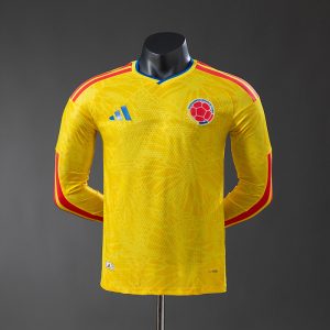 kb-216811780-1 Colombia 2026 Home Long Sleeve Player Version Jersey