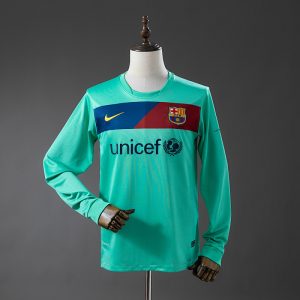 kb-218841572-1 Barcelona 10/11 Away Long Sleeve Retro Jersey