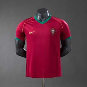 kb-219283109-1 Portugal 2006 Home Player Version Retro Jersey