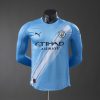 Manchester City 25/26 Home Long Sleeve Player Version Jersey