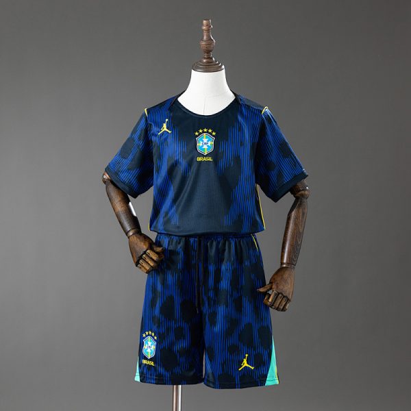 kb-221733876-1 Brazil 2026 Away Kids Kit