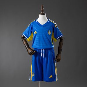 Leeds United 25/26 Away Kids Kit