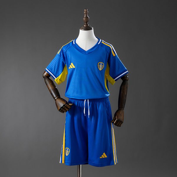 Leeds United 25/26 Away Kids Kit