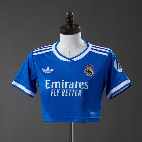 Real Madrid 25/26 Third Women's Crop Jersey