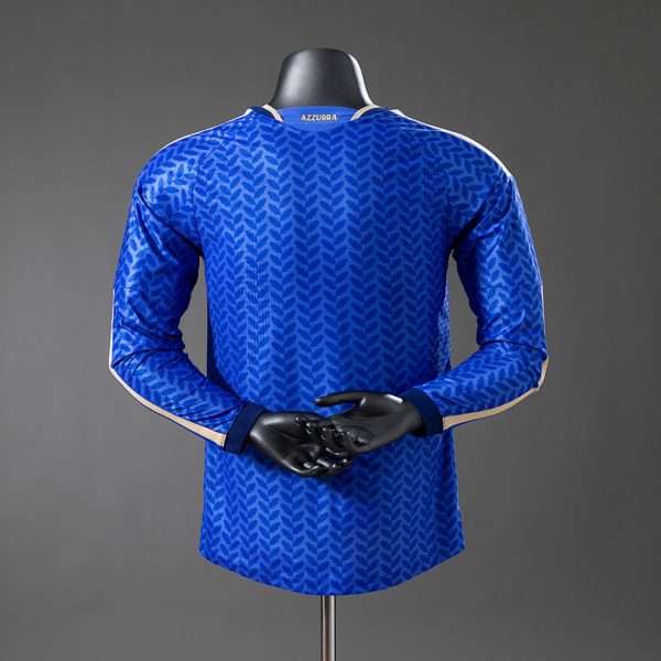 kb-226511419-2 Italy 2026 Home Long Sleeve Player Version Jersey