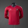 Portugal 2026 Home Long Sleeve Player Version Jersey