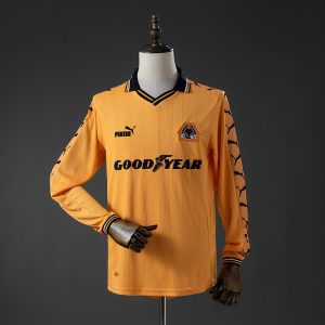 Wolves 98/99 Home Long Sleeve Retro Jersey