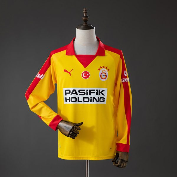 Galatasaray 25/26 Yellow Long Sleeve Retro Jersey