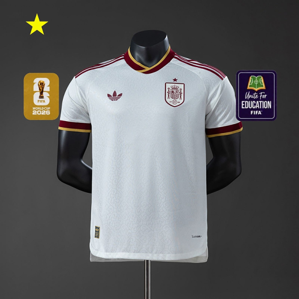 Spain 2026 Away Player Version Jersey
