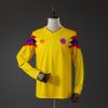 Colombia 1990 Home Long Sleeve Retro Jersey
