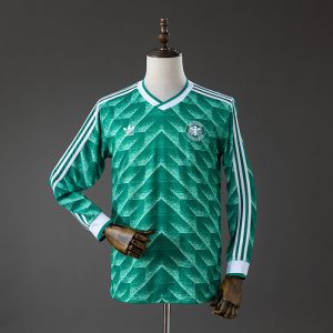 Germany 90/91 Away Long Sleeve Retro Jersey