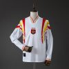 Spain 1996 Away Long Sleeve Retro Jersey