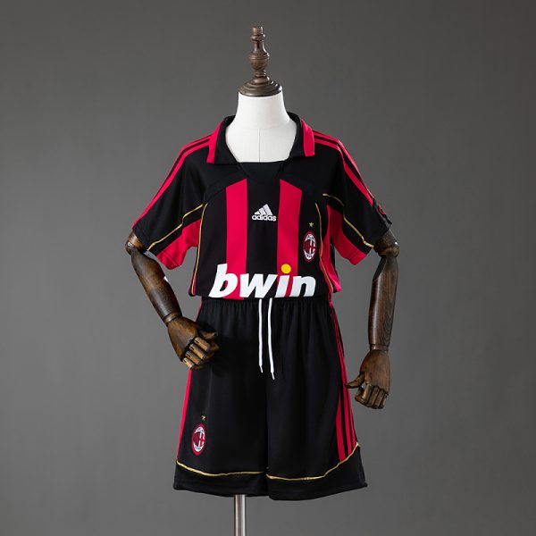 kb-237792419-1 AC Milan 06/07 Home Retro Kids Kit