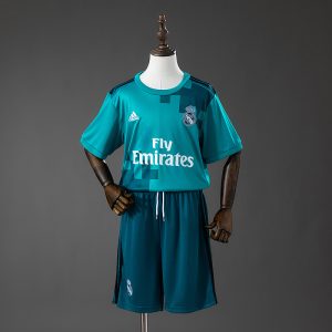 Real Madrid 17/18 Third Retro Kids Kit