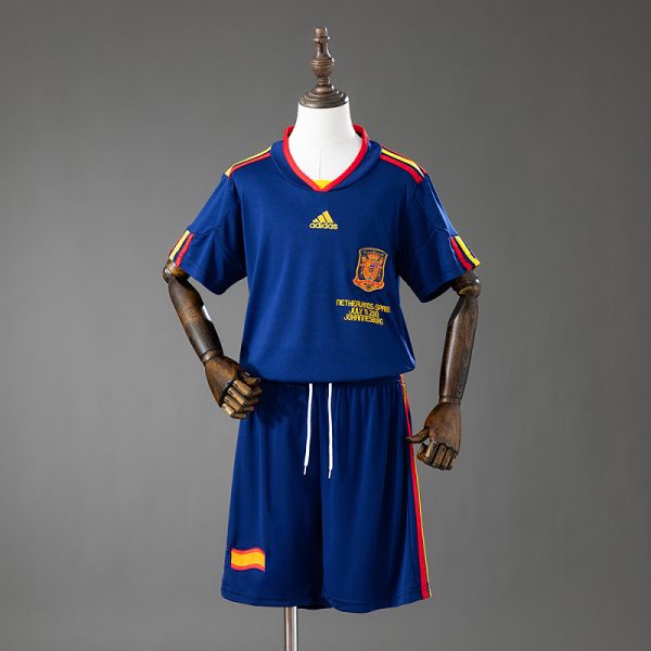 kb-237801023-1 Spain 2010 Away Retro Kids Kit