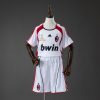 AC Milan 06/07 Away Retro Kids Kit