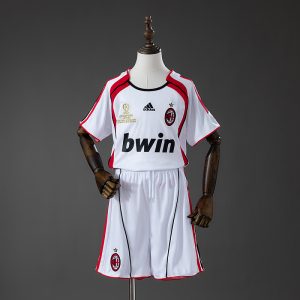 AC Milan 06/07 Away Retro Kids Kit