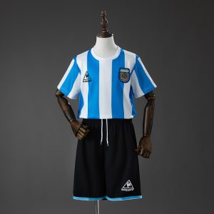 Argentina 1986 Home Retro Kids Kit
