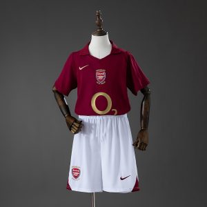 kb-237966692-1 Arsenal 05/06 Home Retro Kids Kit