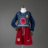 Atletico Madrid 04/05 Away Long Sleeve Retro Kids Kit