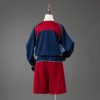 Atletico Madrid 04/05 Away Long Sleeve Retro Kids Kit